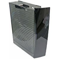 Wassertank kpl. mit Blende in pianoblack für Jura E4 / E6 / E8